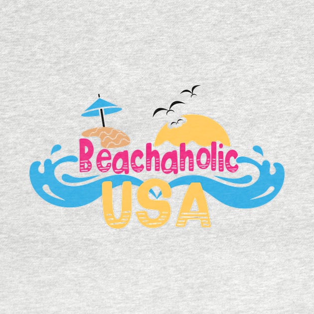 Beachaholic - my addiction to USA in USA by ArtDesignDE